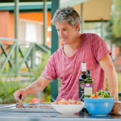 Cook a snag or two on the Undercover BBQ's